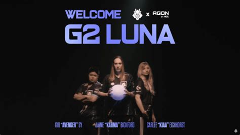 G2 Esports New Women S Rocket League Team G2 LUNA