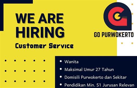 Lowongan Pekerjaan Ganesha Operation Loker Purwokerto