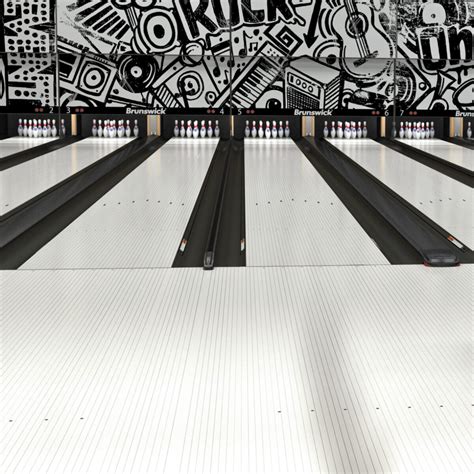 Colorfull Lanes Brunswick Bowling