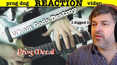 Whom Gods Destroy Feat Bumblefoot Over Again Insanium Reaction