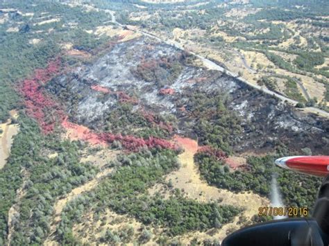 Noon Update Size Of Fire In Bidwell Park Scaled Back Chico