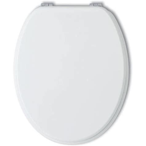 Abattant Wc Universel En Bois Laqu Blanc Brillant W Cdiscount