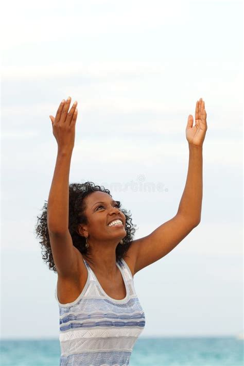 Beautiful Mature Woman Smiling Stock Image Image Of Bright