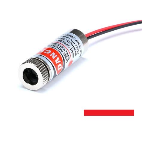 650nm Red Line Laser Focus Adjustable Laser Diode Module 5mw