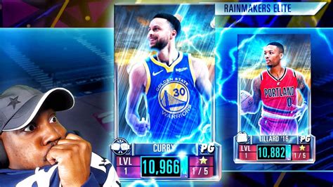 DIAMOND STEPH CURRY In RAINMAKERS PACK OPENING NBA 2K Mobile Season 3