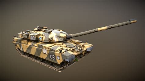 Chieftain Mk11 MBT - Buy Royalty Free 3D model by blackfirefilms ...