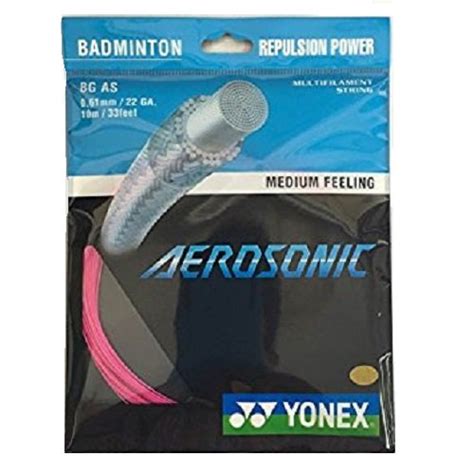 Buy Yonex Aerosonic Mm Nylon Badminton String M White Online