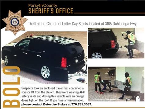 Church Thieves Sought By Forsyth County Sheriffs Office Cumming Ga