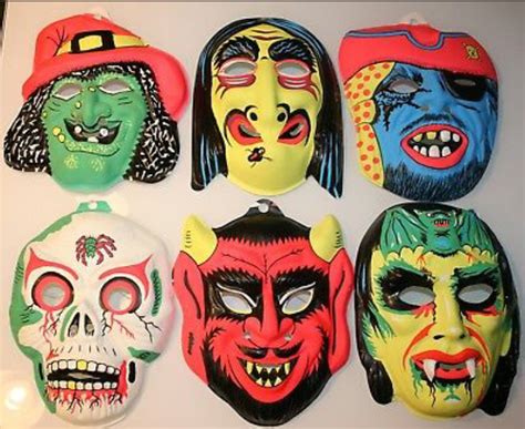 The entire set of 1980s Halloween masks!! : r/nostalgia