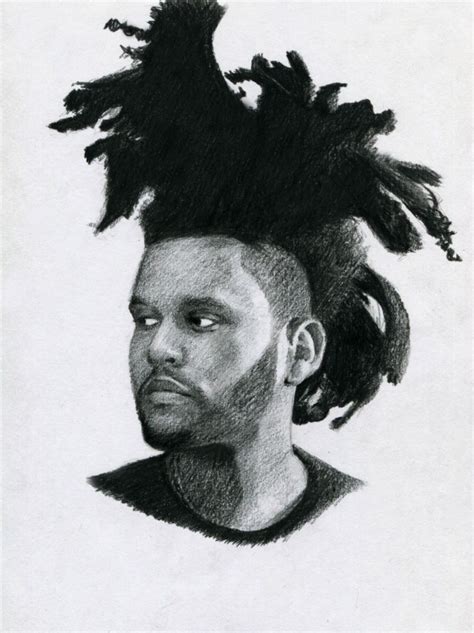 The Weeknd Drawing By Drdraw The Weeknd Drawing Cool Drawings