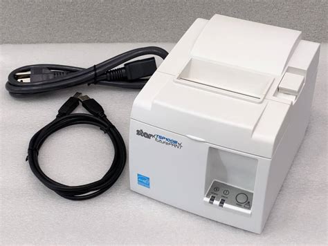 【目立った傷や汚れなし】starmicronics Tsp143iiiu Tsp143Ⅲu スター精密 Tsp100iii Tsp100Ⅲ シリーズ Usb サーマルレシートプリンター 1の