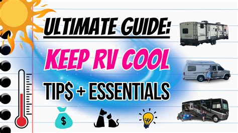 RV Living Tips Tricks Ways To Keep Your RV Cool In The Summer