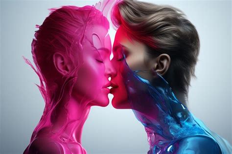 Premium Photo Bisexual Visibility Campaign Featuring Images Generative Ai