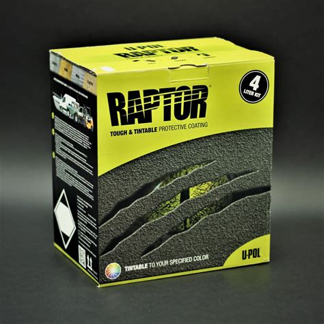 Raptor Spray On Bedliner 4 Liter Kit Tintable Extreme Coatings Inc