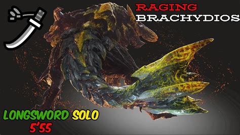 Monster Hunter World Iceborne Raging Brachydios Solo LS 05 55 33