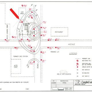 Isopleth map interpreted by opposing consultant. | Download Scientific ...