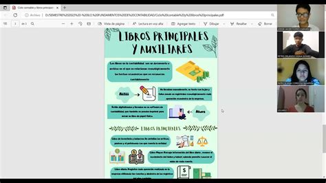 Explicación Del Ciclo Contable Y Sus Libros Principales Y Auxiliares