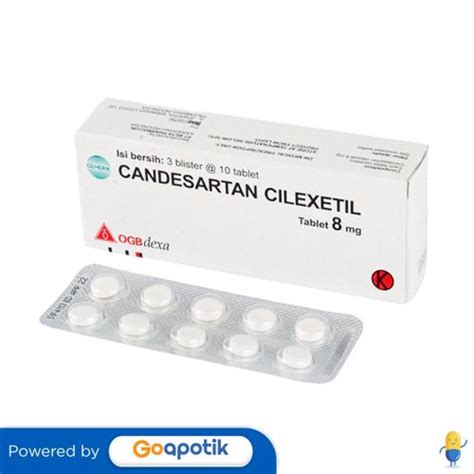 Jual Candesartan Ogb Dexa Medica Mg Box Tablet Shopee Indonesia