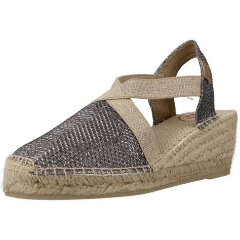 Espadrille Femme Toni Pons Mod Le Gris Textile Coinc