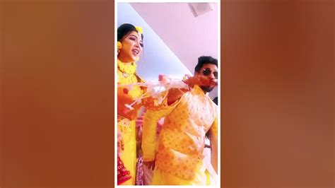 Bride Groom Dance Wedding Video Indian Holud Dance Bride Dance