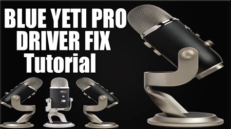 Blue Yeti Pro Not Detected Or Not Recognized Driver Fix Windows