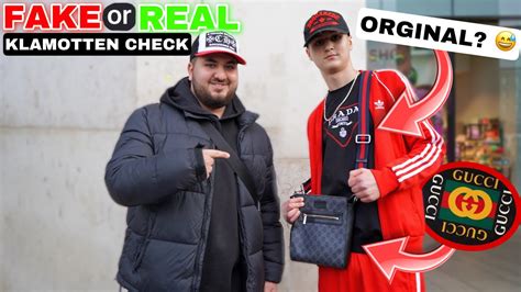 13 JÄHRIGER mit FAKE GUCCI EXPOSED FAKE ODER REAL KLAMOTTEN