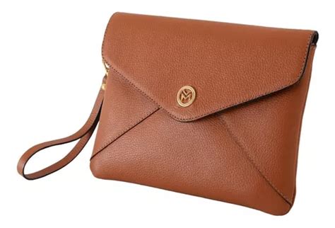 Cartera Mariart Natalia Caramel Clutch De Piel Para Mujer MercadoLibre