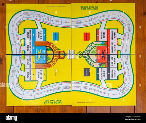 Totopoly Horse Training and Racing Board Game 1972 Waddington's Training Playing Board Stock ...