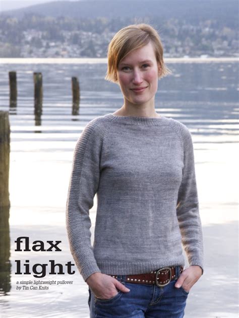 Flax Light A Simple Lightweight Pullover By Tin Can Knits Pdf