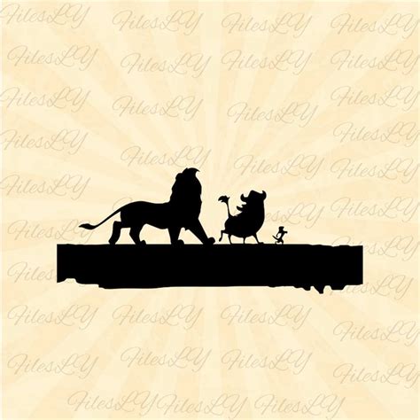 The Lion King Svg Hakuna Matata Svg Mufasa Svg Timon And Inspire