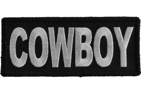 Cowboy Patch Ranks Titles Nicknames Thecheapplace