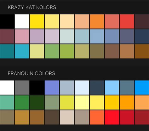 Free Procreate Color Swatches 37 Palettes For Painti Georgs