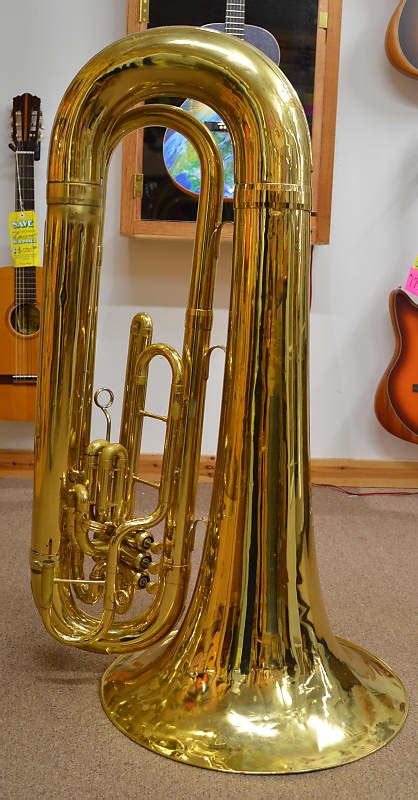 Used King Contra Tuba Bbb W Mouth Piece Lead Pipe And Case Reverb