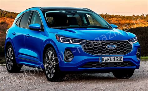 Ford Kuga Restyl Un Tout Nouveau Faci S Pour Le Suv En