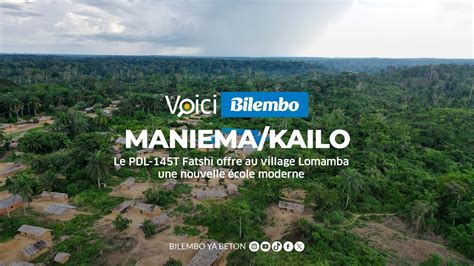 Voicibilembo Maniema Le Pdl T Fatshi Offre Au Village Lomamba