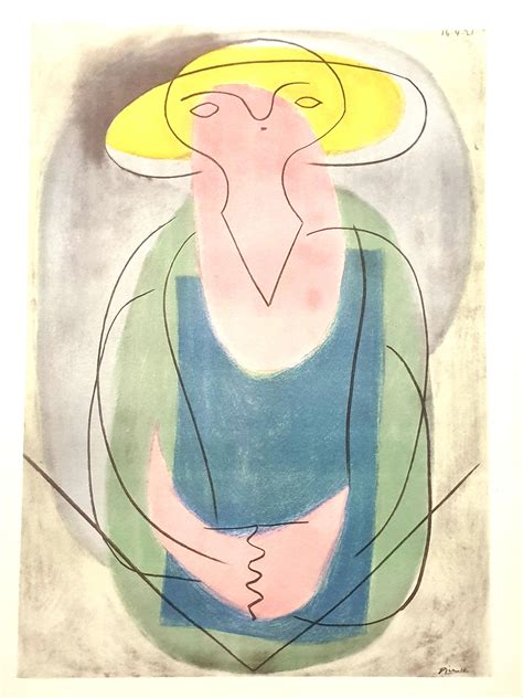 after Pablo Picasso Der Künstler und sein Modell Lithographie