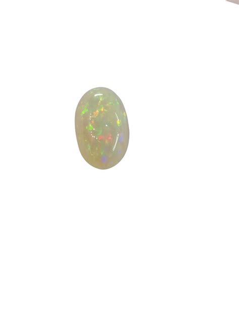 Natural Ethiopian Opal Gemstone Oval Shape Cabs Loose Stone For Jewelry