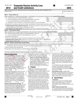 Fillable Online Corporate Passive Activity Loss Fax Email Print PdfFiller