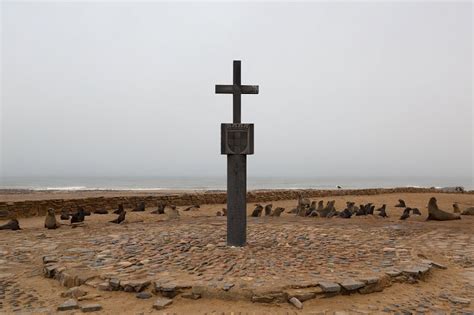 Cape Cross - Namibia | Second Replica of the Cross erected by Diogo Cão, Cape Cross, Namibia ...