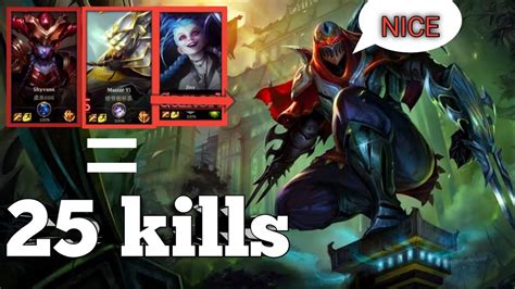 Enemy Junglers Is Kills Zed Full Gameplay Gameryt Youtube