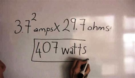 How To Calculate Watts Howcast