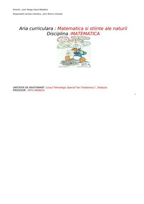 Pdf Planificare Matematica Dokumen Tips