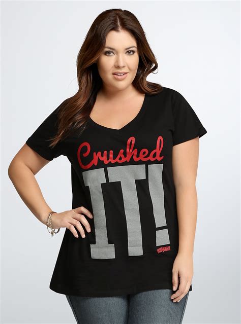 Pitch Perfect Crushed It Tee With Images Pitch Perfect Shirts Pitch Perfect Plus Size Tees