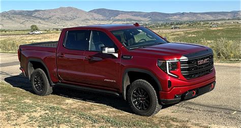 Blazing My Trail In The 2022 Gmc Sierra 1500 Crew Cab At4x From Gofatherhood®