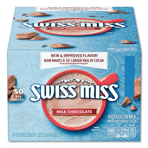 Swiss Miss Classic Milk Chocolate Hot Cocoa Ubicaciondepersonascdmx
