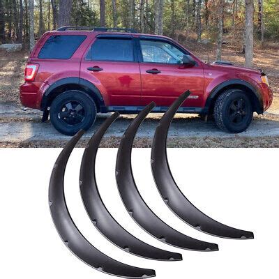 Car Truck Parts For Ford Escape Fender Flares Flexible Wide Body Kit