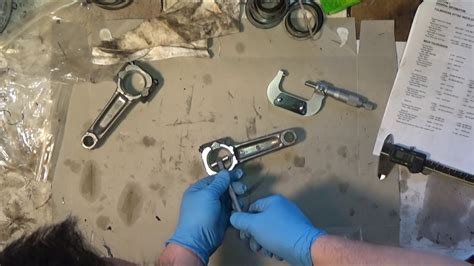 Kohler Kt17 Rebuild Part 5 Crankshaft And Connecting Rods Cleaning Inspection And Reassembly