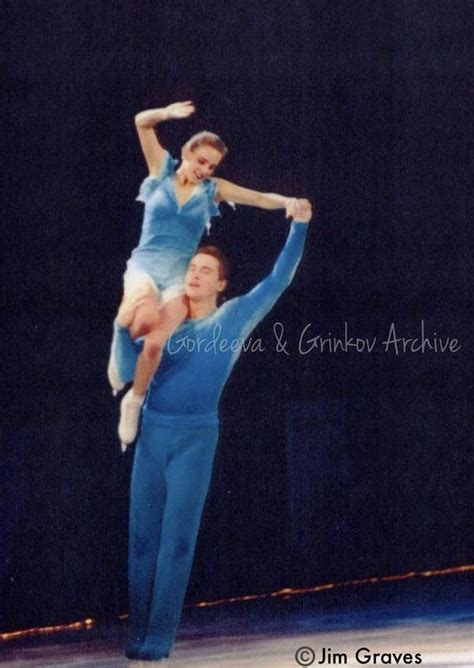 Ekaterina Gordeeva And Sergei Grinkov Performing During Skate The Dream