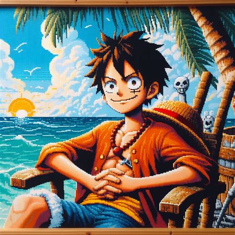 Pixilart Monkey D Luffy Uploaded By Slozz