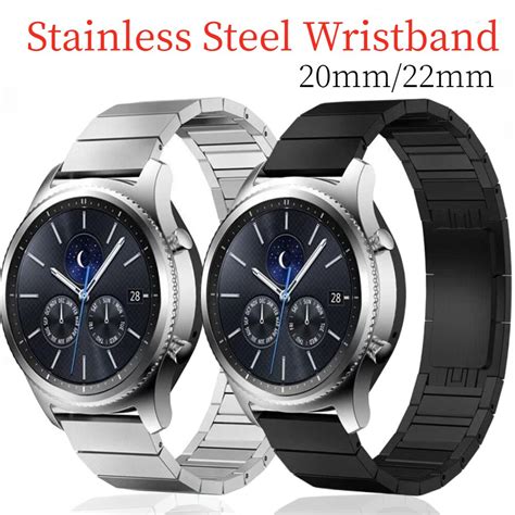 Mm Mm Stainless Steel Strap For Samsung Galaxy Watch Mm Gear S